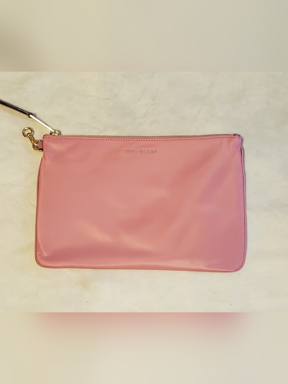 Marc Jacobs Pink Leather Wristlet Clutch
